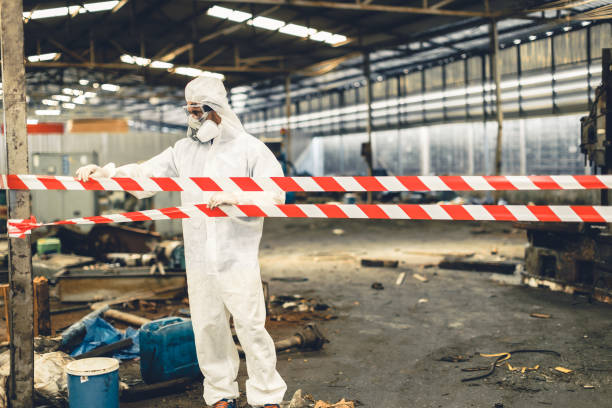 Professional Drug Lab Cleanup technician working in Moxee, WA